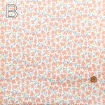 60"Cotton Lawn Printed Fabric - Flower - nomura tailor