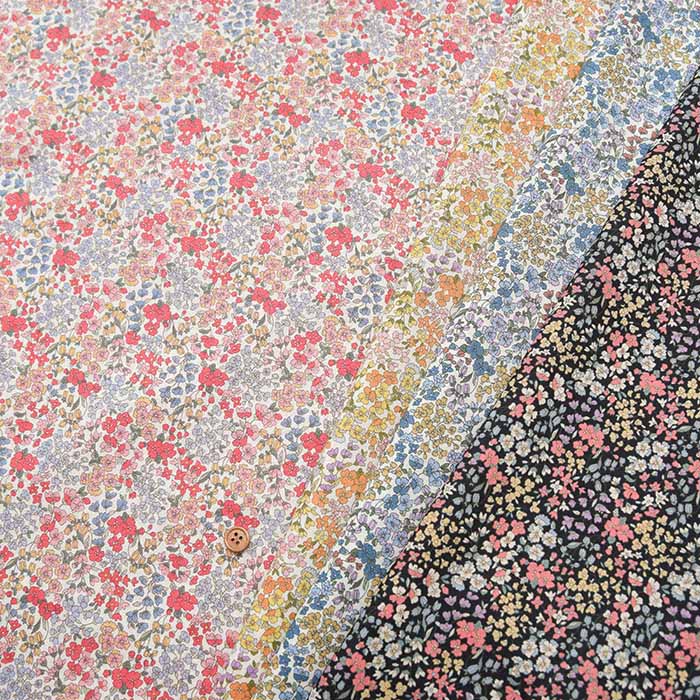 Cotton 60 Lawn printed fabric Mini Flower - nomura tailor