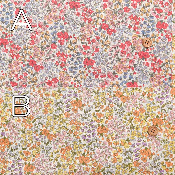 Cotton 60 Lawn printed fabric Mini Flower - nomura tailor