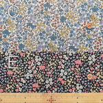 Cotton 60 Lawn printed fabric Mini Flower - nomura tailor