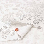 Cotton 60 lammy printed fabric ASCII art - nomura tailor