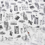 Cotton Broad Broad Printed Fabric Cinema - nomura tailor