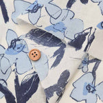 Cotton 60 roan printed fabric Painted Flower - nomura tailor