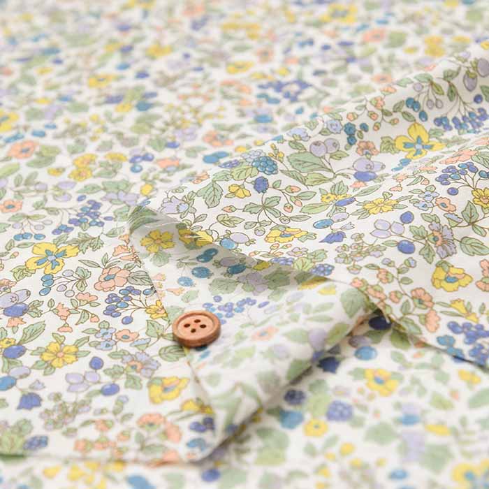 Cotton 80 Rawn Printed Fabric Nuts - nomura tailor