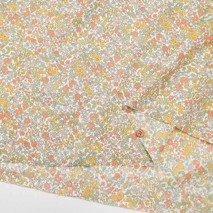 Cotton 80 Lawn printed fabric Mini Flower - nomura tailor