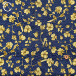 Cotton 60 roan ripple printed fabric Flower - nomura tailor