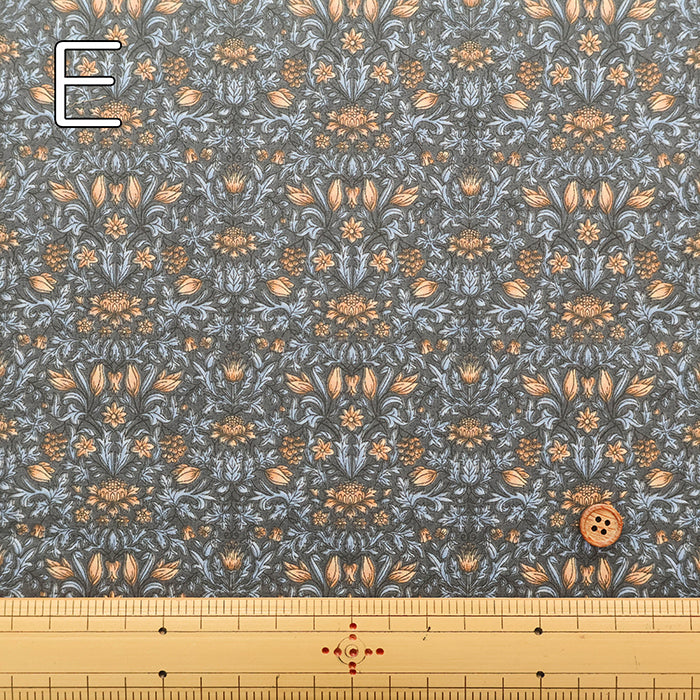 Cotton 80/240 Thread Count Broad Print Fabric - Flower - nomura tailor