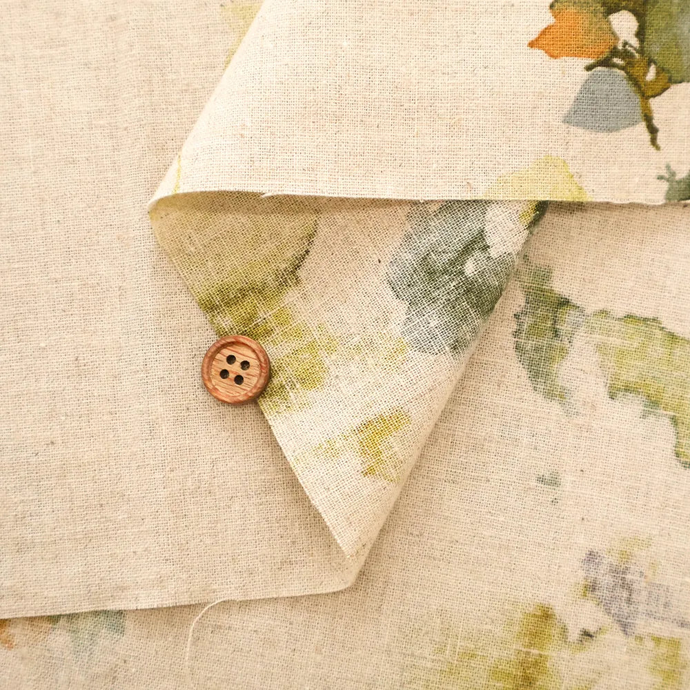 C/L Sheeting Printed Fabric - Watercolor Flower - nomura tailor