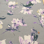 C/L Sheeting Printed Fabric 水彩フラワー - nomura tailor