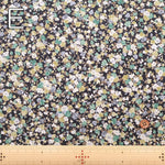 Cotton 21W Corduroy Printed Fabric - Mini Flowers - nomura tailor
