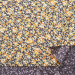 Cotton 21W Corduroy Printed Fabric - Mini Flowers - nomura tailor