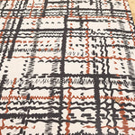 R/C Satin Printed Fabric - Art Check - nomura tailor