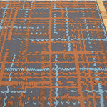 R/C Satin Printed Fabric - Art Check - nomura tailor