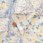 Cotton 60 Lawn  Ripple-printed Fabric - Bandana Style - nomura tailor