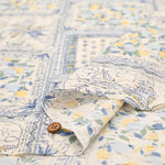 Cotton 60 Lawn  Ripple-printed Fabric - Bandana Style - nomura tailor