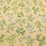 Linen Sheeting printed Fabric - Botanical Flowers - nomura tailor