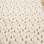 Cotton 21W Corduroy Printed Fabric - Cat - nomura tailor