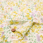 Cotton 80 Lawn Miracle Wave  Printed Fabric - Flower - nomura tailor