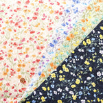 40"Cotton Broad Printed Fabric - Flowers - nomura tailor
