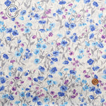 40"Cotton Broad Printed Fabric - Flowers - nomura tailor