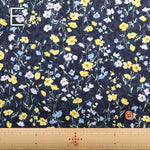 40"Cotton Broad Printed Fabric - Flowers - nomura tailor