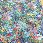 Cotton 60 Lawn Inkjet Printed Fabric 油絵風フラワー - nomura tailor