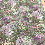 Cotton 60 Lawn Inkjet Printed Fabric 油絵風フラワー - nomura tailor