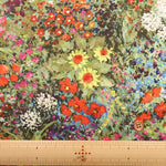 Cotton 60 Lawn Inkjet Printed Fabric 油絵風フラワー - nomura tailor