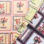 Cotton Inkjet-printed Fabric - Interior Flower - nomura tailor
