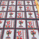 Cotton Inkjet-printed Fabric - Interior Flower - nomura tailor