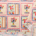 Cotton Inkjet-printed Fabric - Interior Flower - nomura tailor