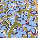 Cotton Inkjet-printed Fabric - Flower - nomura tailor