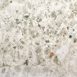 Cotton 60 Lawn Inkjet Printed Fabric Shu Shiro×HOKKOH Flower Rain - nomura tailor