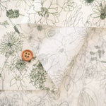 Cotton 60 Lawn Inkjet Printed Fabric Shu Shiro×HOKKOH Flower Rain - nomura tailor