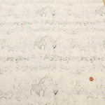 Cotton 60 Lawn Inkjet Printed Fabric Shu Shiro×HOKKOH Animals - nomura tailor