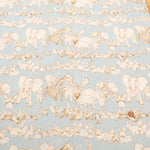 Cotton 60 Lawn Inkjet Printed Fabric Shu Shiro×HOKKOH Animals - nomura tailor
