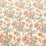 60"Cotton Lawn Printed Fabric - Paisley Flower - nomura tailor