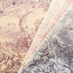 Cotton Shirting Classical Printed Fabric - Toile de Jouy - nomura tailor