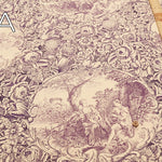 Cotton Shirting Classical Printed Fabric - Toile de Jouy - nomura tailor