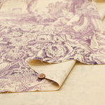 Cotton Shirting Classical Printed Fabric - Toile de Jouy - nomura tailor