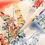 Cotton Shirting Lame (Glitter) Fabric - Japanese Style - nomura tailor