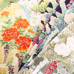 Cotton Shirting Printed Fabric - Hanamai Monogatari - Wisteria - nomura tailor