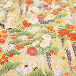 Cotton Shirting Printed Fabric - Hanamai Monogatari - Wisteria - nomura tailor