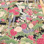Cotton Shirting Printed Fabric - Hanamai Monogatari - Wisteria - nomura tailor