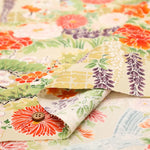 Cotton Shirting Printed Fabric - Hanamai Monogatari - Wisteria - nomura tailor