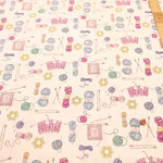 Cotton Shirting Printed Fabric - Yarn - nomura tailor