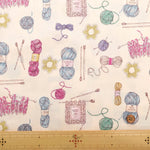 Cotton Shirting Printed Fabric - Yarn - nomura tailor