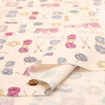 Cotton Shirting Printed Fabric - Yarn - nomura tailor