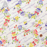 Cotton Shower Ting Print Fabric Soft Chinz Processing Atsuko Matsuyama Panze - nomura tailor