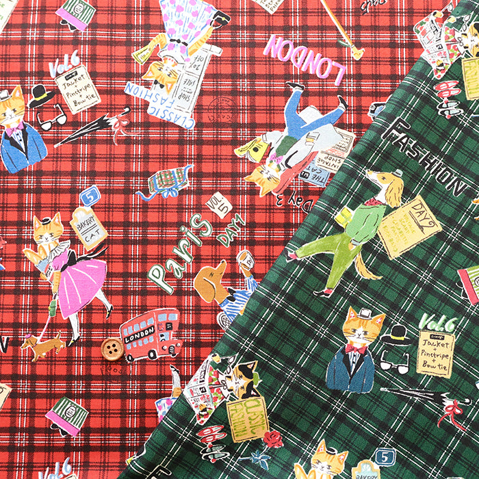 Cotton Shirting Printed Fabric - Freckle Kids - nomura tailor